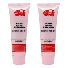 Polvo Optico Sulfamixin 29 Gramos Wittney Pack 2 Unidades