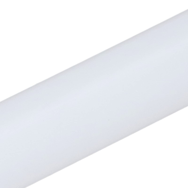 2Pcs Rolling Pin with Thickness Rings, Adjustable Plastic Rolling Pin