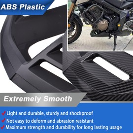 Midimttop Motorcycle Belly Pan Engine Spoiler Lower Fairing Frame Panel Protector Engine Chassis Shield fit for HO&N&DA CB650R CB 650R CB-650-R Accessories 2019-2024 (Black)
