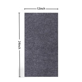 Rascador de pared para gatos de interior de 24 x 12 pulgadas de repuesto autoadhesivo, fácil rascador de esquina, versátil alfombrilla para arañazos de gatos, protectores de muebles de gatos de