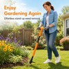 Stand-Up Weed Puller Tool for Home Gardens – 3-Claw Long