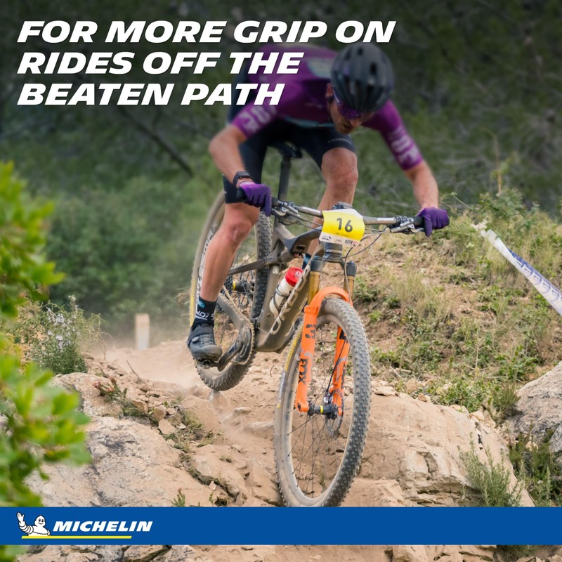 MICHELIN TYRE WILD XC RACING LINE 29x2.25 TS TLR, Black
