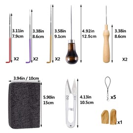 72 Colors Wool Needle Felting Kit for Beginners, Needle Felting Tools for Beginner, Wool Roving Set with Wool Felt Tools and Foam Mat for DIY Complete Needle Felting Starter Kit