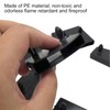 Bed Slat Holders, 72Pcs Plastic Bed Slat Caps, Side and