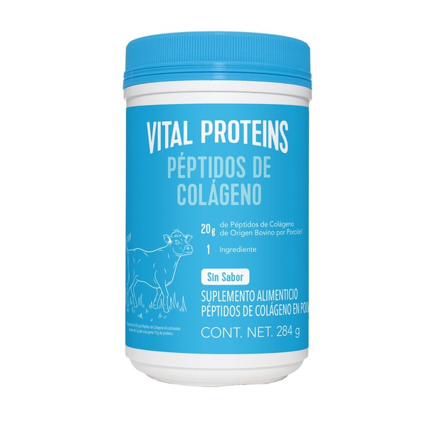 Péptidos de Colágeno Vital Proteins Bovino Sin Sabor 284g.