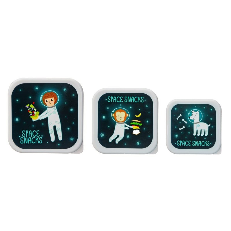 Sass & Belle Space Explorer Lunch Boxes - Set Of