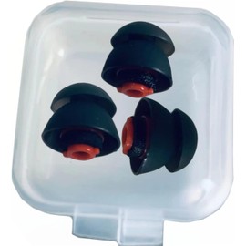 3Pcs Black Earplugs Silicone Earplug in-Ear Mount Ear Tips ForPlantronics 5200 Bluetooth-Compatible Headset Eartips Headphones, Earbuds and Accessories