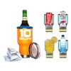10 Below Freezable 22 oz Tumbler/Can and Bottle Cooler w/ThermPak