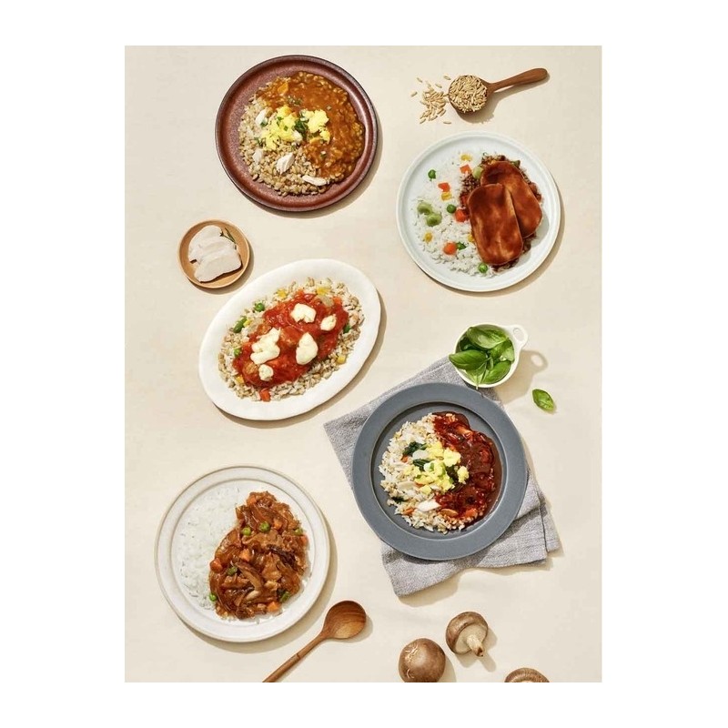 Holicious Admiration Lunchbox 5 types 20 packs / 홀리셔스 감탄도시락