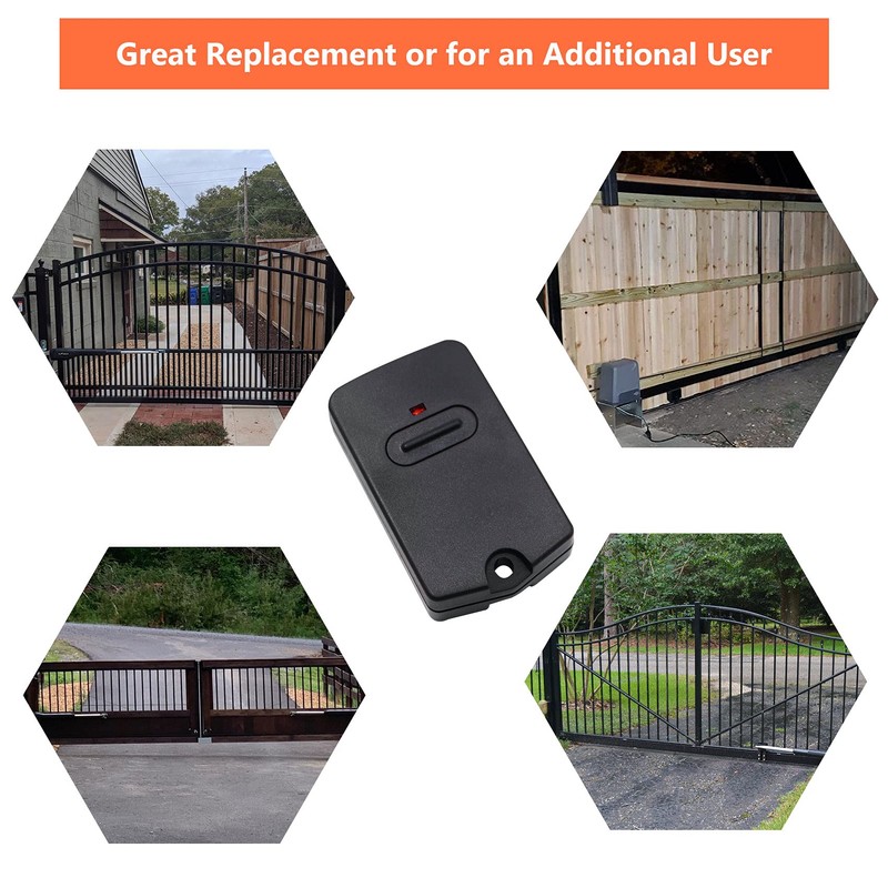 RB741 for Mighty Mule Gate Opener Remote, 318MHZ Gate Remote