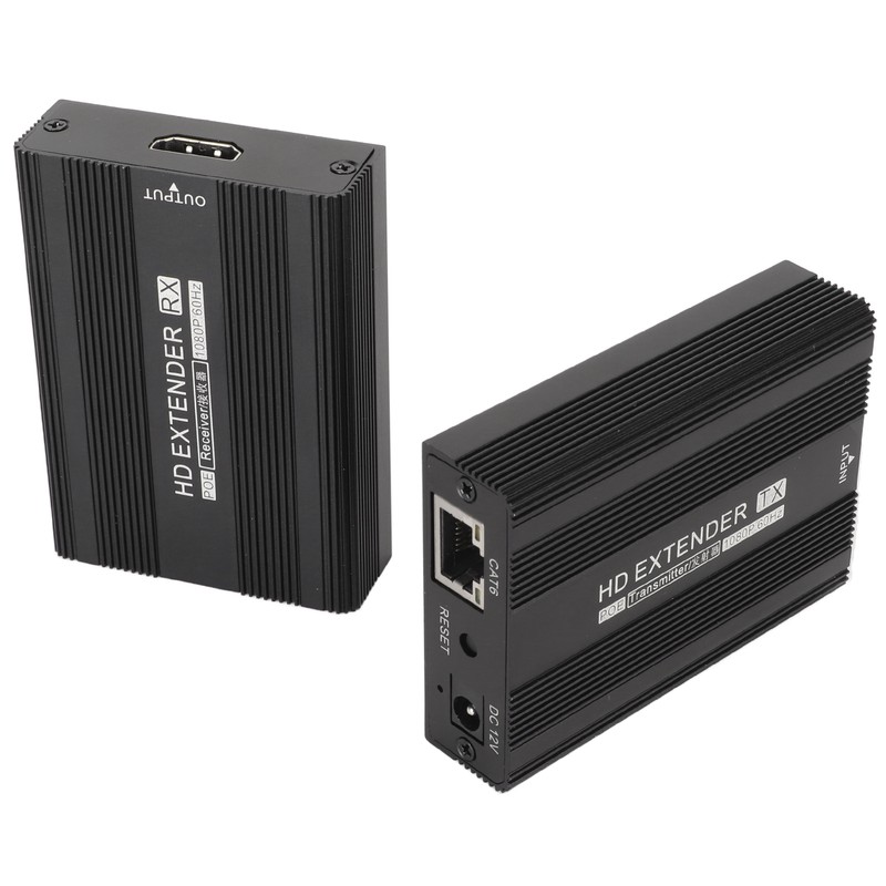 HD Multimedia Interface Extender 656ft 1080P Distortion Free POE Single