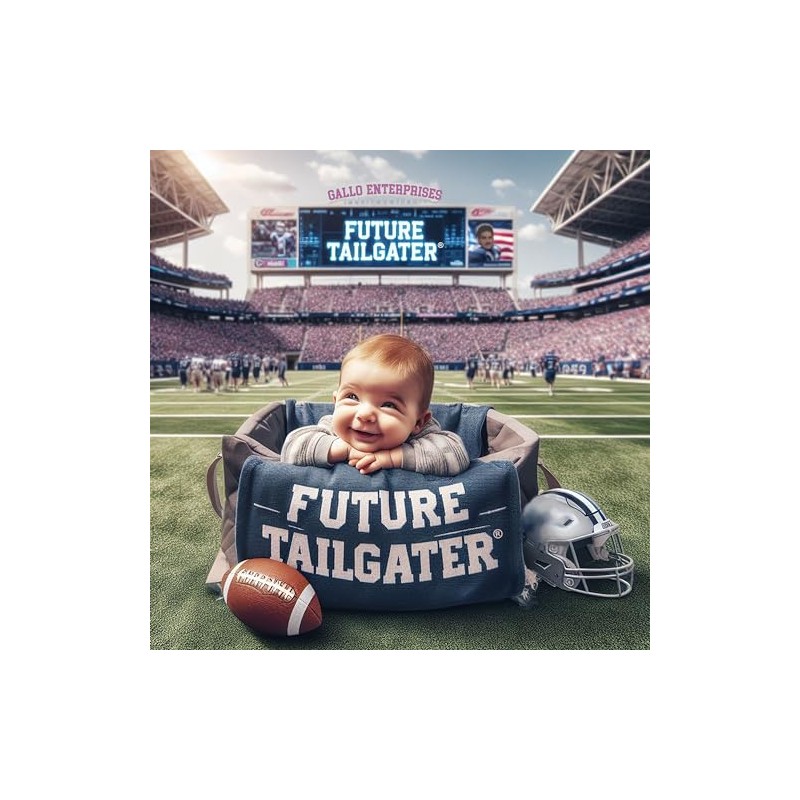 Future Tailgater Baby Toe Bootie Socks for Green Bay Fans