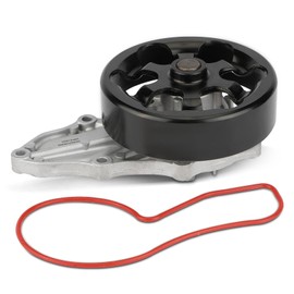 A-Premium Engine Water Pump with Seal & Pulley Compatible with Honda CR-V CRV 2012 Civic 2012-2015 & Acura ILX 2013-2015 2.4L Gas