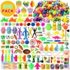 300 Pcs Prefilled Easter Eggs with Toys Inside,Easter Basket Stuffers,Non