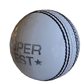 CD-2 White Cricket Match Ball Super Test