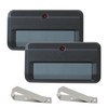 2 Packs for 950ESTD Chamberlain Garage Door Opener Remote Yellow