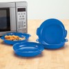 Fox Valley Traders Set of 4 Microwave Plates by Chef's