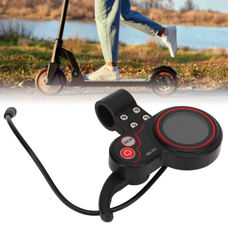 Electric Bicycle LCD Display Meter with 5P Waterproof Connector 24V