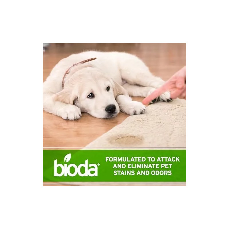Bioda Commercial Strength Enzymatic Stain & Odor Eliminator for Pets