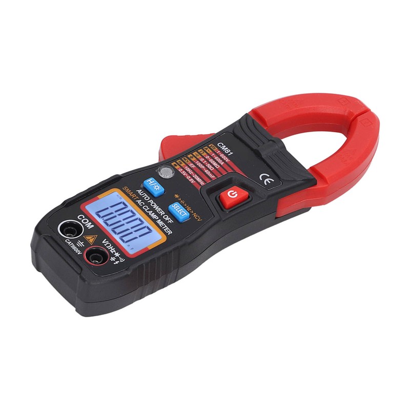 Digital Clamp Meter Multifunctional AC DC Ammeter Smart Auto Ranging