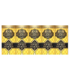 Billionaire Wraps - Sweet Stacks Flavor - 5 Pouches, 10 Wraps Total!