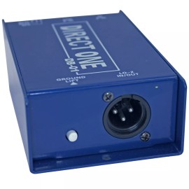 YOVUS NEW DB-01 Passive XLR to 1/4 Direct di Box with ground lift for guitar keyboard