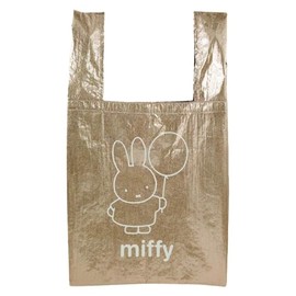 Marimo Craft DBM-2290 Shiny Eco Bag, Fusen Miffy, 9.8 x 11.8 x 3.9 inches (250 x 300 x 100 mm)