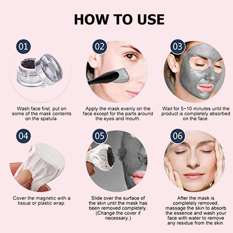 Magnetic Face Cover Sea Mud Face Cover Deep Cleansing Face