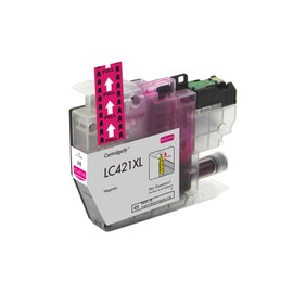 Cartridgeify LC421XL LC-421XLVAL Printer Cartridges Compatible with Brother LC-421 LC421XL Magenta Cartridges Multipack (1x Magenta) for DCP-J1050DW MFC-J1010DW DCP-J1140DW