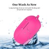 LEFXMOPHY Pink Case Replacement for Kurdene S8 Wireless Earbuds, Silicone