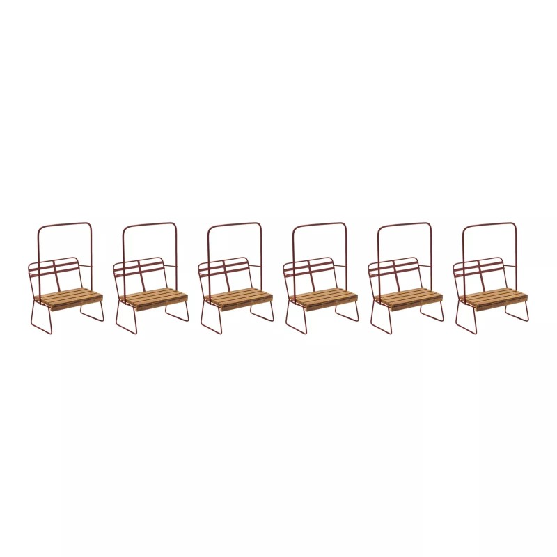 Melrose Vintage Ski Chair Lift Ornament (Set of 6)