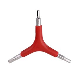 A-CRAFT Y-Type Hex Wrench Repair Tool for Motorcycles and Bicycles, Size 0.16 inches (4 mm), 0.2 inches (5 mm), 0.2 inches (6 mm)