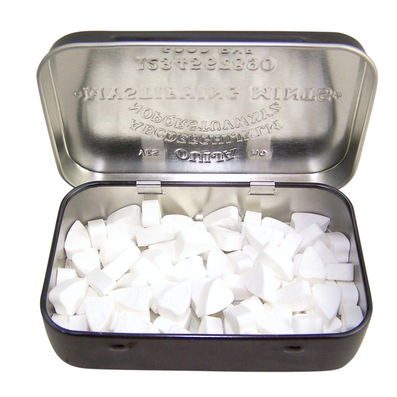 Candy Tin Ouija Mystifying Mints 1.5 oz