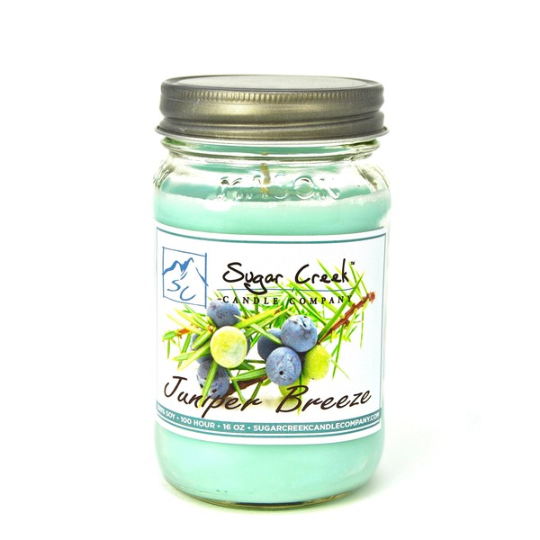 Juniper Breeze (Better Than Bath and Body)-100% Soy Wax Candle. Soy Candles Burn Cleaner ~ Longer ~ Non-Toxic ~ The Original 100% Yinzer Made in USA. Gift for Any Occasion