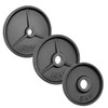 Power Extreme Weight Training Discs with Grip Recess, 51 mm,