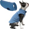 Gooby Fleece Vest, Blue, X-Large