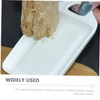 GRIRIW Ergonomic Garlic Ginger Mincer Sturdy Grater Raised Teeth for