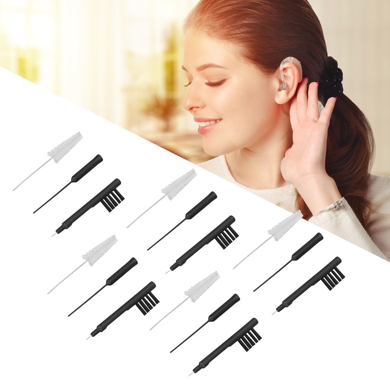 Hearing Amplifier Cleaning Brush Hearing Amplifier Cleaner Brush Kits with