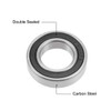 2PCS 6904-2RS 6904RS Deep Groove Rubber Shielded Ball Bearing (20mmx37mmx9mm)