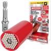 Red Dog Socket w/Drill Adapter, Fits Most Nuts & Bolts,