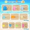 FUSPWEAO Beach Toys Sand Toys for Kids, Sand Castle Toys