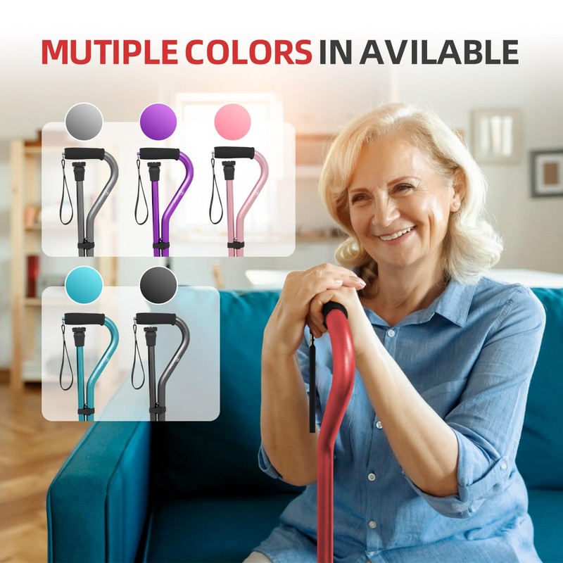 BeneCane Walking Cane for Men & Women Adjustable Cane with