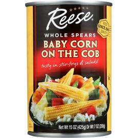 Reese Baby Corn/Tin, 15-ounces (Pack of12)