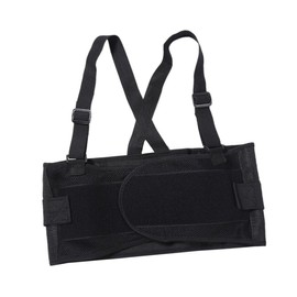 PACKOVE Adjustable Lumbar Brace Strap for Back Support Lightweight Elastic Waist Support Belt for Fitness Weightlifting and Mountaineering