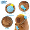 Ditucu Cute Capybara Plush with Headset Super Soft Capibara Stuffed