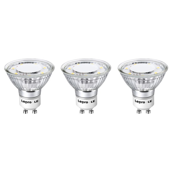 Lepro Lepro GU10 LED Light Bulbs Non-Dimmable, 5000K Daylight White