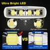 WFPOWER LED Spreader Lights for Boat, 6.3inch 2 Pack 72W