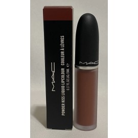 MAC Powder Kiss Liquid Lipcolour Shade 997 OVER THE TAUPE Full Size 5ml / .17oz