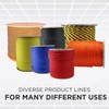 ATERET Twisted 3-Strand Black Polypropylene Rope Monofilament I 5/16" x