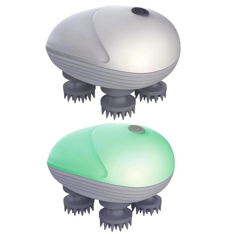 Waterproof Electric Scalp Massager Portable Head Massager Multiple Modes Handheld